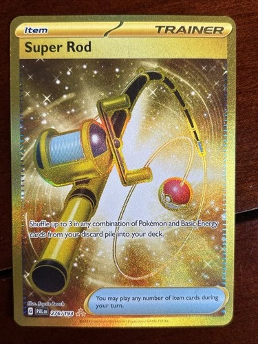 Pokemon Paldea Evolved Super Rod 276/193 Hyper Rare Holo