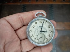1925 Elgin 12s Grade 303 Model 3 Class 114 7j Pocket Watch Not Running