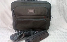 TUMI Alpha Compact Wheeled Expandable Business Carry On Laptop Bag 26124DH ~ EUC