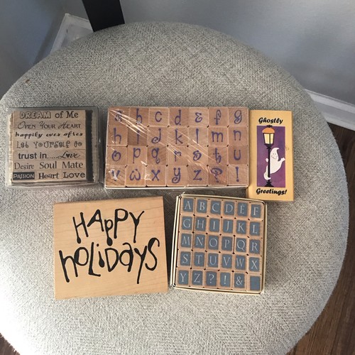Assorted Stamps For Crafting USED