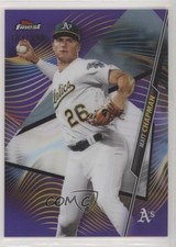 2020 Topps Finest Purple Refractor 103/250 Matt Chapman #33 te8