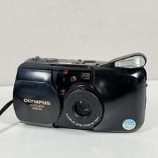 Olympus Mju Infinity Stylus Zoom DLX 35mm Film Camera Point Shoot Tested