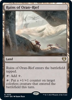 Ruins of Oran-Rief #1023 (NM) CMM MTG