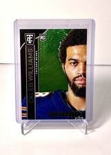 2024 Panini Totally Certified Portraits Caleb Williams #4 Mirror Green /299 (RC)