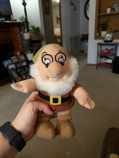 Disney DOC Snow White & Seven Dwarfs 14" Plush Stuffed Toy