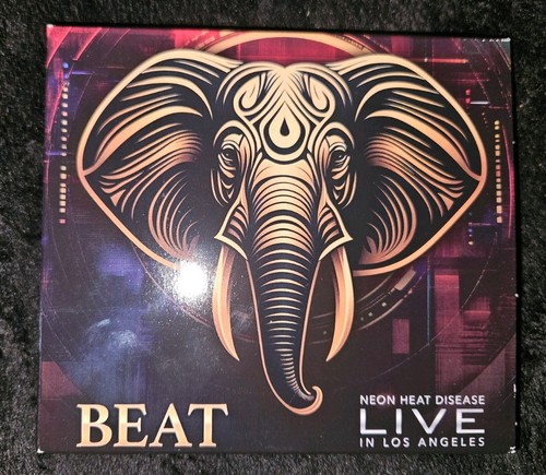 Beat Live 2 CD with Blu-ray Digipack King Crimson Belew Los Angeles Used 