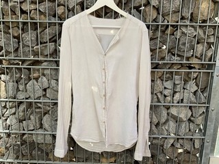 Poeme Bohemien Hemd Hellgrau Gr.46 48 M N.P. 220€ rick owens