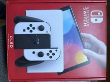 Nintendo Switch OLED Model - 64GB/White (HEGSKAAAA) for sale