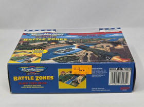 Micro Machines Military Battle Zones Black Tiger Delta Playset W/ Box Incomplete