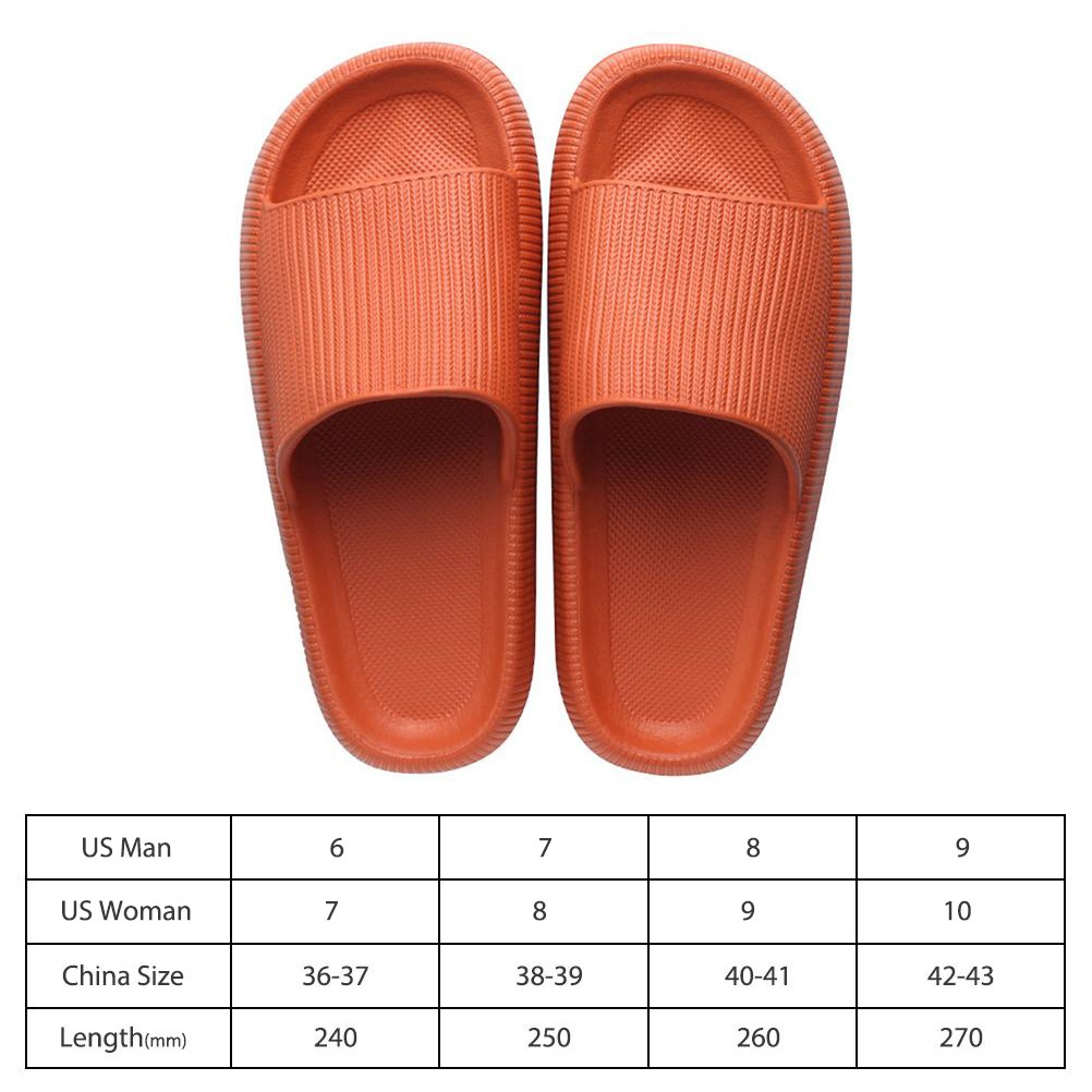 SAOLA Pantofole massaggianti scivoli cuscino scivoli EVA bagno pantofole suola spessa pantofole