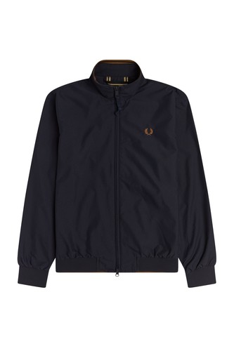 Fred Perry Brentham Jacket Navy - Foto 1 di 4