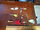 Lot of 6 Assorted Jigs - 2 Roadrunner, 2 With Stinger Hooks, 2 Single Hook — photo 1