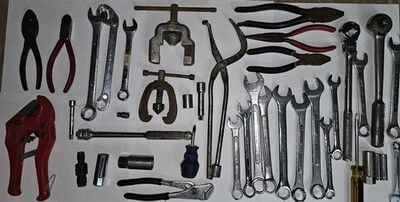 Massive Mixed Hand Tool Lot Used, most no names, some names AS IS lot Vintage