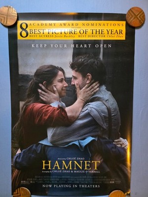 2 Hamnet Original Movie Posters 27x40 DS - Jessie Buckley, Paul Mescal