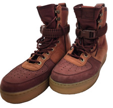 Nike Mens Shearling Lined Slouch Boots, Dark Russet Pueblo Brown 200, US 10.5