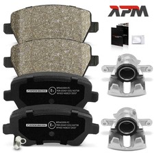 2x Bremssattel 4x Bremsbeläge Vorne Ø260mm für Nissan Micra C+C III K12 Note