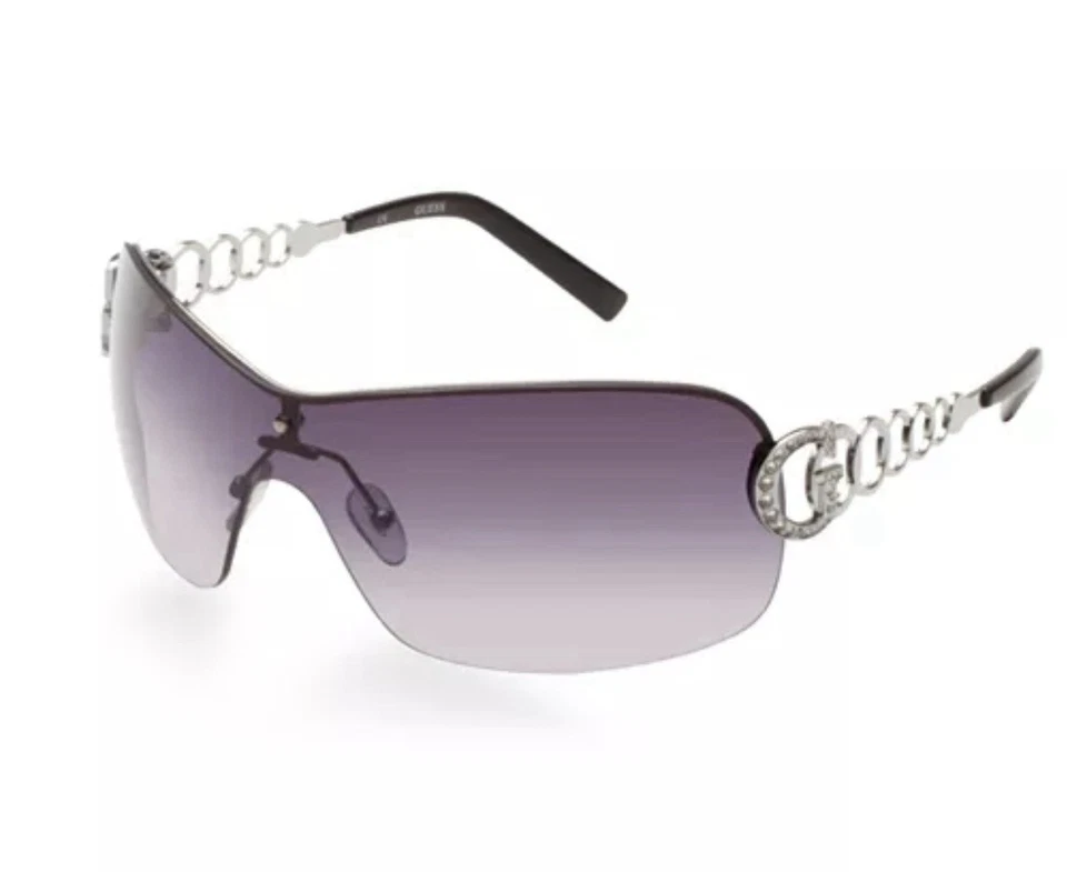 Gafas de sol Guess GU6509 para mujer con lentes degradadas y adornos de diamantes de imitación ☼ Foto 2 de 4
