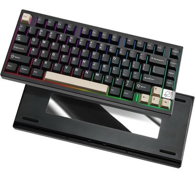 AL75 PRO Mechanical Keyboard 75% Wireless Gaming, PBT Keycaps, Customizable, RGB
