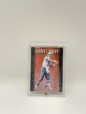 1997 Pinnacle X-Press Bombs Away Insert #2 DAN MARINO Miami Dolphins Card HOF