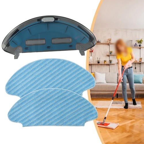 Water Tank Mop Cloth Set For Medion MD 19601 Robotic Vacuum Cleaner Replacement - Zdjęcie 13 z 16