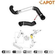 For BMW X3 E83 2.0 Diesel, Intercooler Turbo Hose Pipe, 11613401557, 11613450222