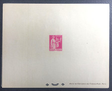 FRANCE 1937 EPREUVE DE LUXE TIMBRE TYPE PAIX N° 369
