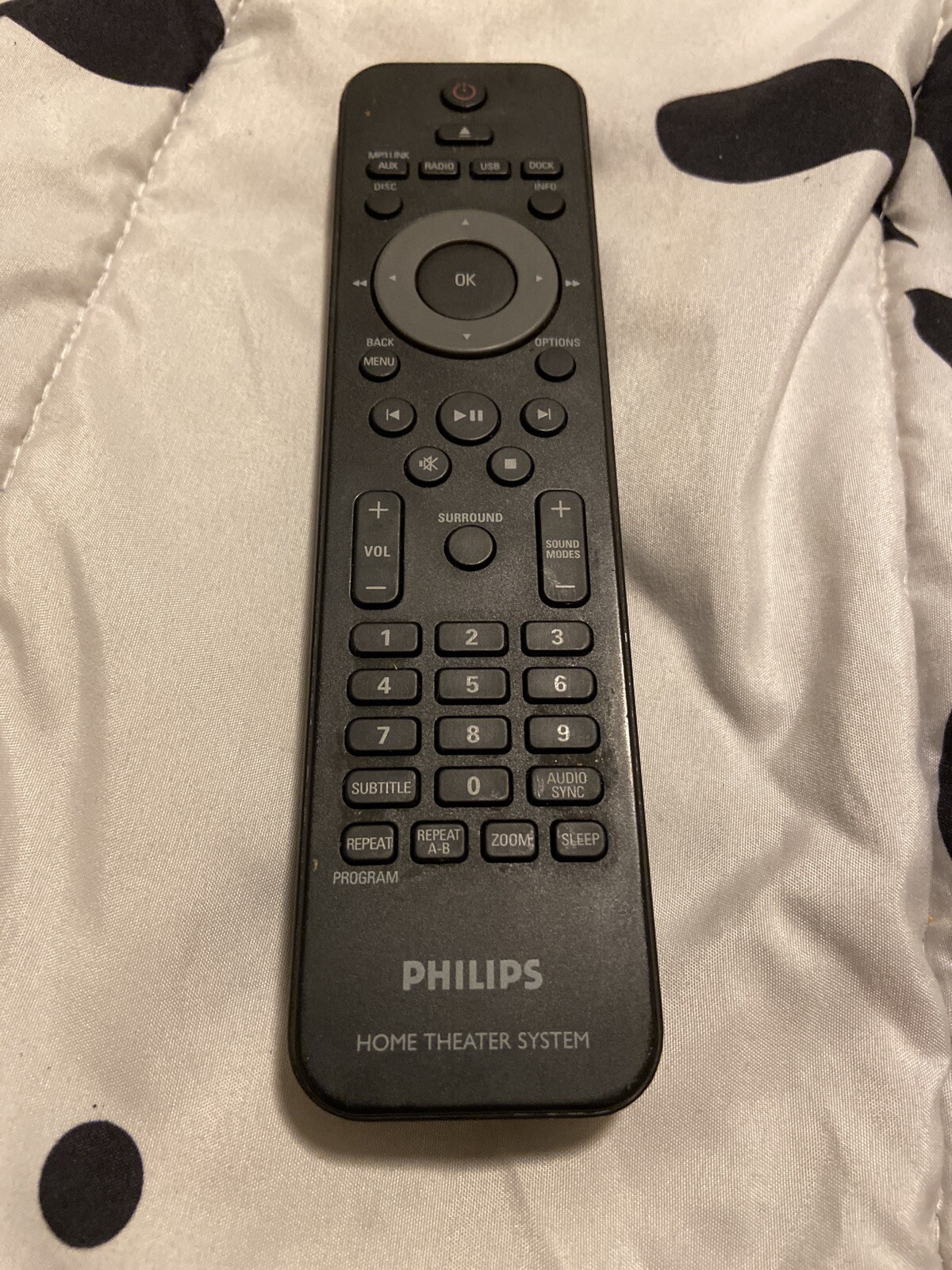 OEM Philips Replacement Remote For HTS3520 HTS3373 DVD Home Theater