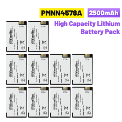 100PC PMNN4578A BT110 2500mAh Li-ion Battery For Motorola DTR600 DTR700 DTR720