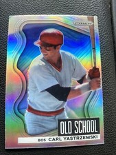 2022 Prizm Baseball Old School #OS-8 Carl Yastrzemski - Boston Red Sox