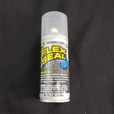 = Flex Seal Liquid Rubber Can Clear 2 oz Sealant Coating FSCLRMINI NEW