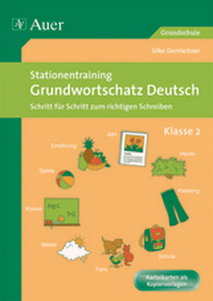 Thumbnail - Silke Demleitner / Stationentraining Grundwortschatz Deutsch 2
