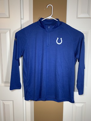 Under Armour Indianapolis Colts Combine Authentic 1/4 Zip Pullover Sz. Large