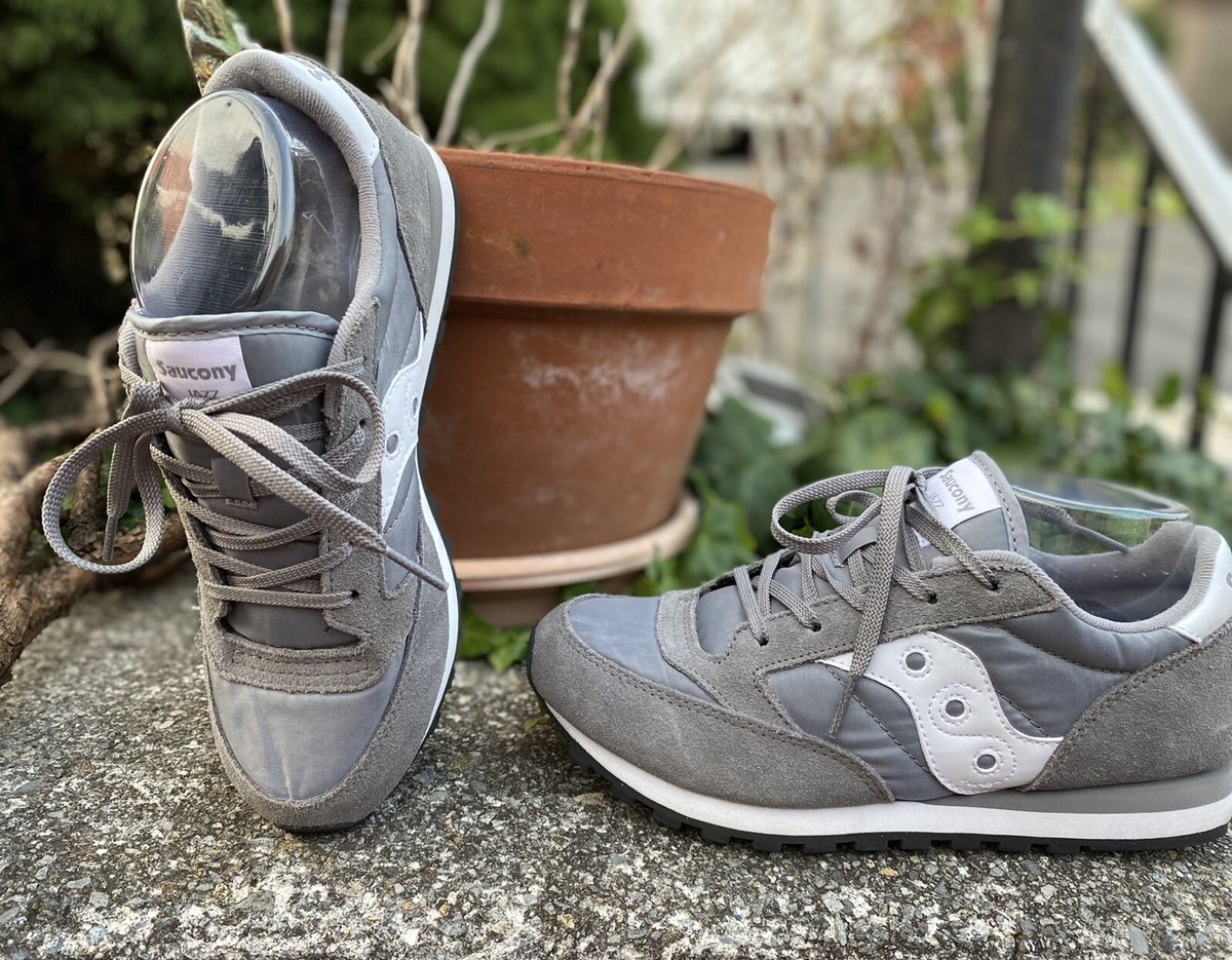 Saucony Originals Jazz Low Pro Sneakers Boys Size 5M Gray