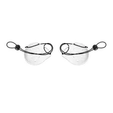 2Pcs Ventilated Clear Plastic Eye Shield With Holes After Eye Surgery Eye Shield