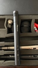 Pair Nakamichi Cm-300 Condenser Microphones With Cp-2 Omni Capsule And One Teac