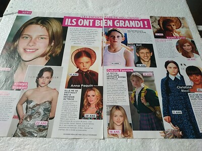 Kristen Stewart Iman Bowie Jamie Bell Kirsten Dunst Paquin Presseschnitte