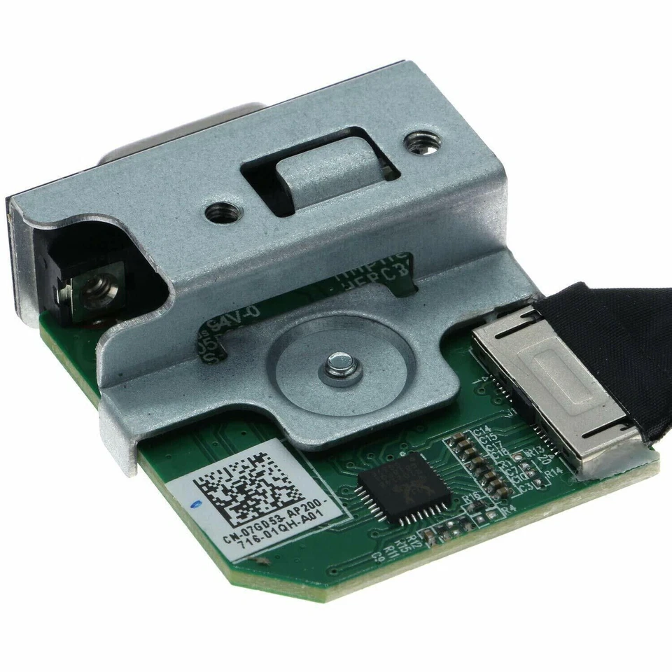Dell Optiplex 3040M 7040M Micro Tiny PC VGA Port Mini Card 7GD53 & Cable 07GD53 - Image 2 of 4