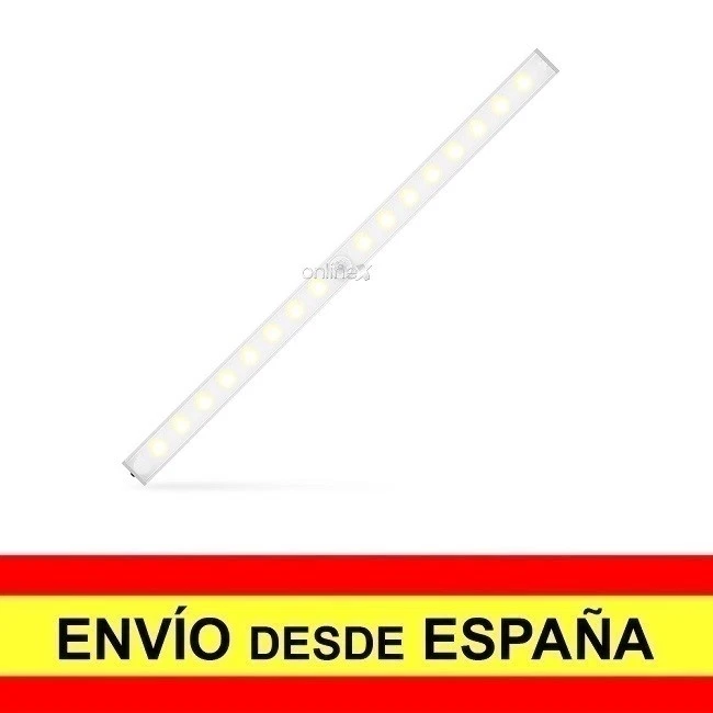 Lámpara 20 LED Sensor Luz y Movimiento PIR Luz Noche Armario EnvÍo 48/72H. a3280