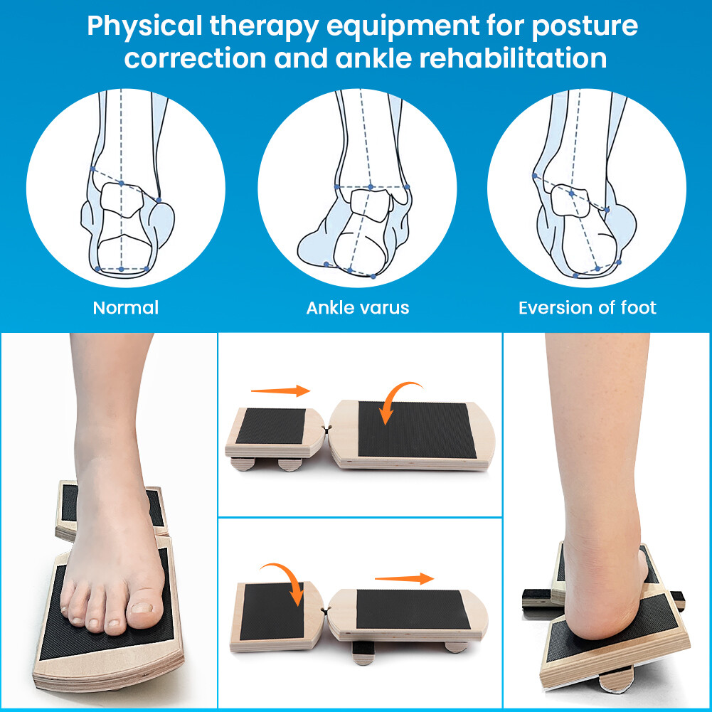 Balance Board For Sprained Strengthener Plantar Fasciitis Ankle Foot Exerciser eBay