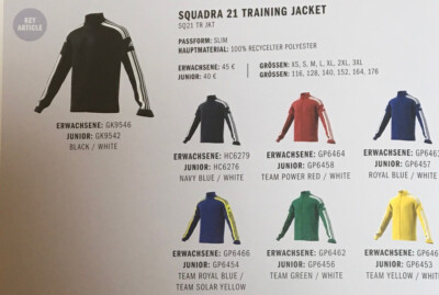 adidas Squadra 21 Trainingsjacke
