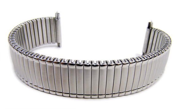 Flex Band 18Mm 19Mm 20Mm Edelstahl Zugband Mit Teleskop-Anstoß 21043-image