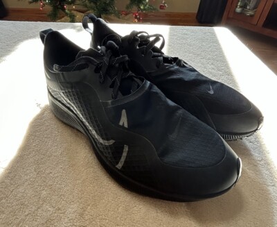 Nike Air Zoom Pegasus 37 Shield Black Anthracite Gray Mens 9  display picture 1
