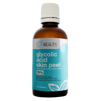 #ad 2 oz Glycolic Acid Skin Peel 70% Large Pores Dull Dry Skin Acne LG Pores $27.99