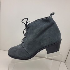 Vionic Joy Andi Orthotic Gray Suede Womens Ankle Booties Size 9