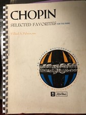 Lot Of Rare CHOPIN Sheet Music Books Chopin Miracles, Selected Favorites 