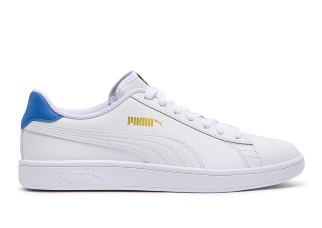 puma smash blanche