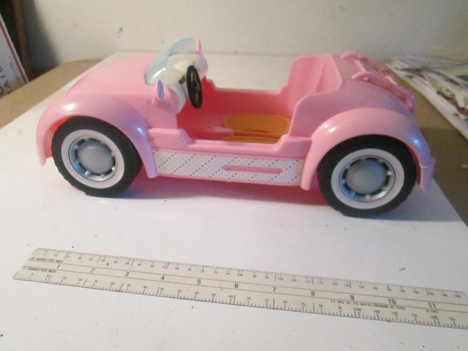 Juguetes Barbie Coche Rosa Abierto Playa Tipo Crucero desde 2006 Muy Buen Estado Foto 2 de 4