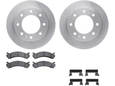 For Silverado 2500 HD Classic Brake Pad and Rotor Kit Dynamic Friction 41228HH