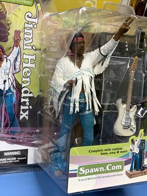 McFARLANE TOYS JIMI HENDRIX AUG 18, 1969 8:04AM NEW 787926123708| eBay