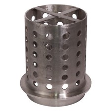 5" x 9" Perforated Stainless Steel Casting Flask Jewelry Making Vacuum Casting